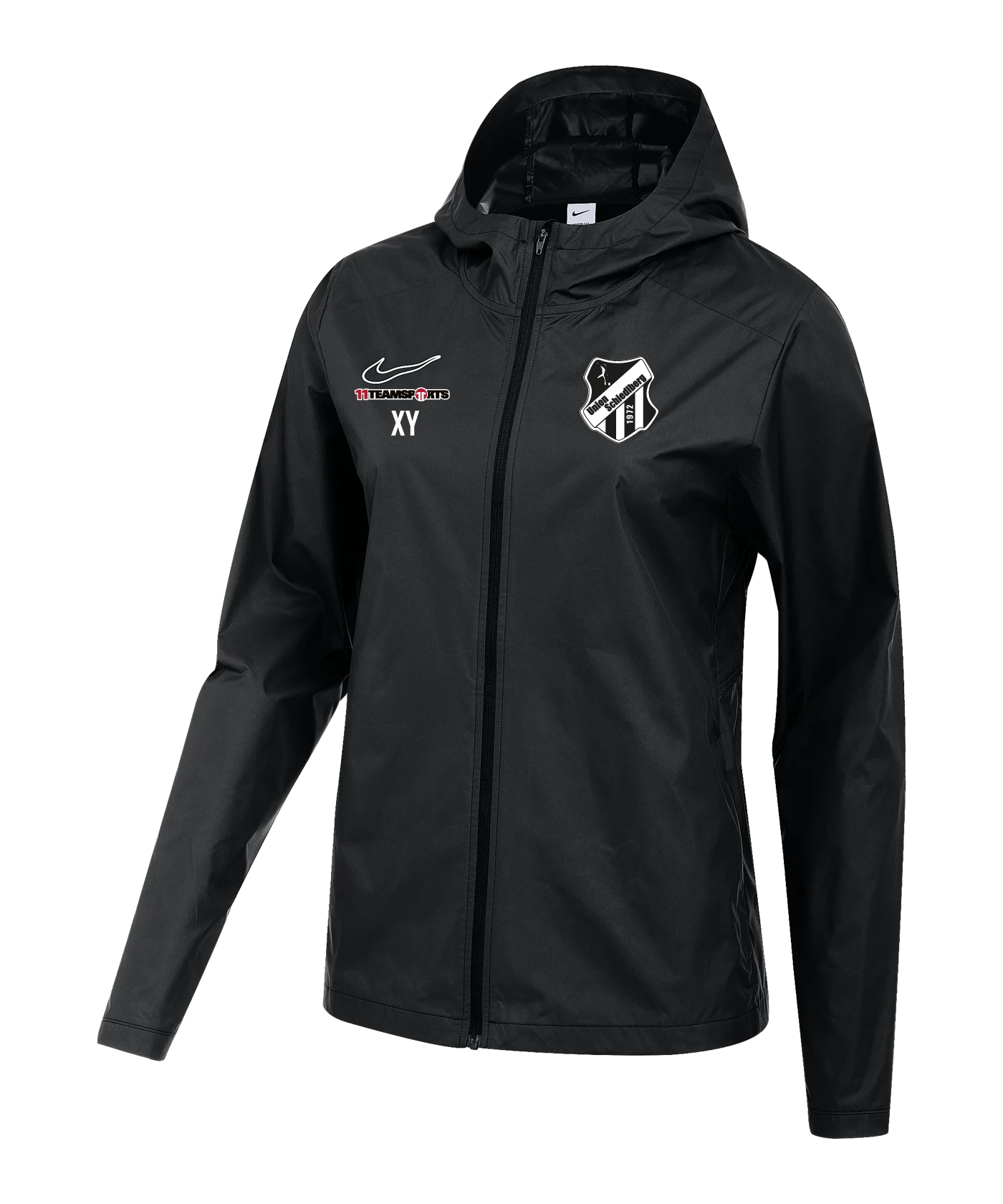 NIKE Academy 25 Regenjacke Damen Schwarz Union Schiedlberg