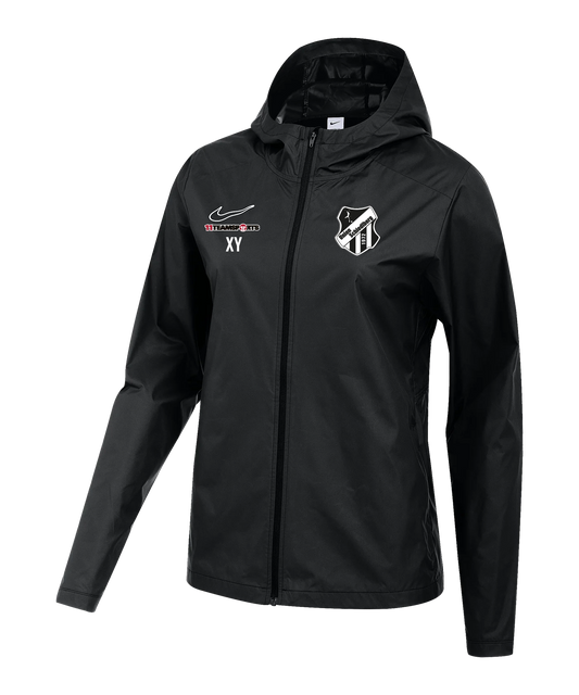 NIKE Academy 25 Regenjacke Damen Schwarz Union Schiedlberg