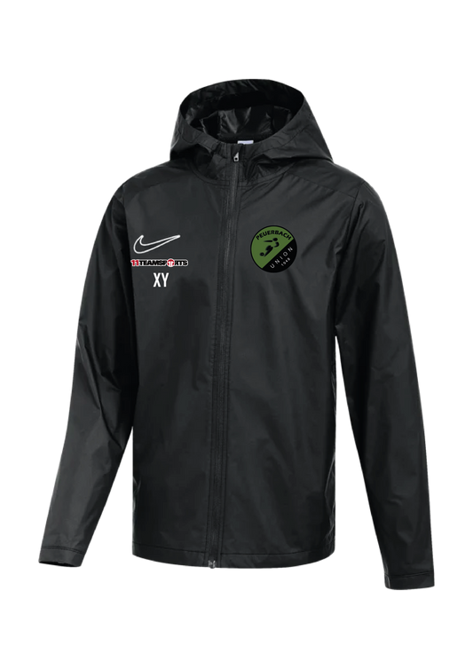 NIKE Academy 25 Regenjacke Kids Schwarz Union Peuerbach
