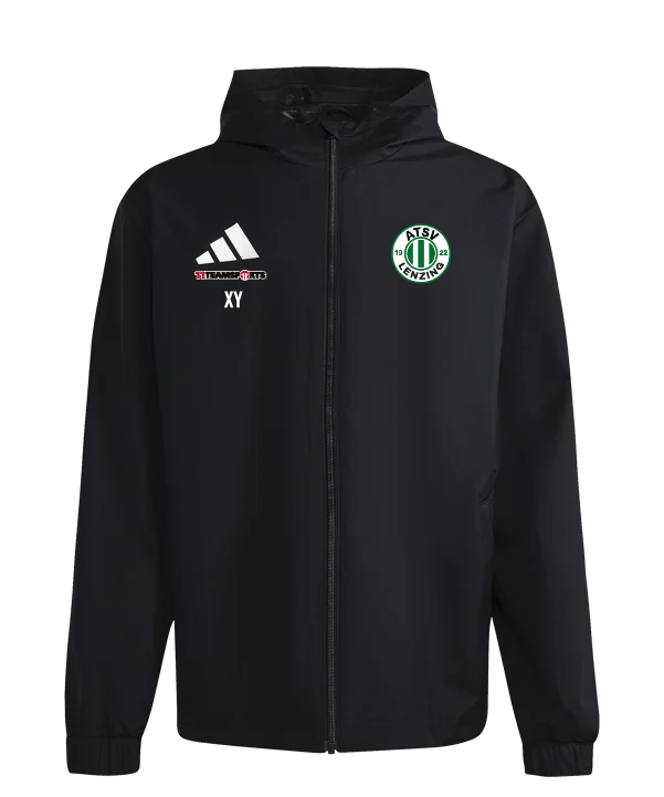 ADIDAS Entrada 26 Regenjacke Schwarz ATSV Lenzing