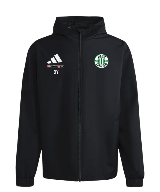 ADIDAS Entrada 26 Regenjacke Schwarz ATSV Lenzing