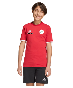 adidas Entrada 26 Trainingsshirt Kids Rot Extra Kick