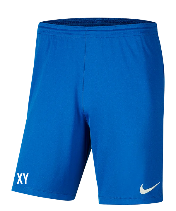 NIKE Park III Short Kids Blau SC Schwanenstadt