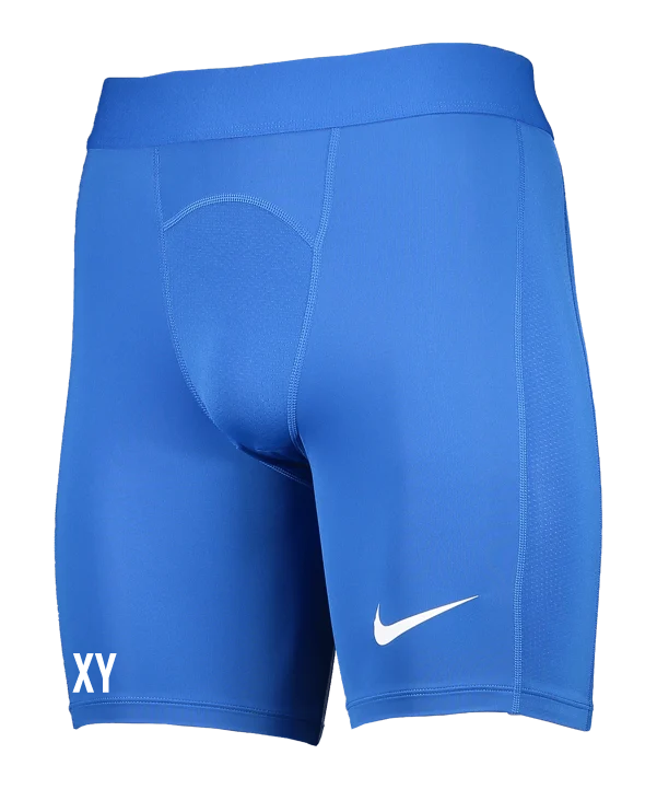 NIKE Pro Strike Short Blau Weiss SC Schwanenstadt