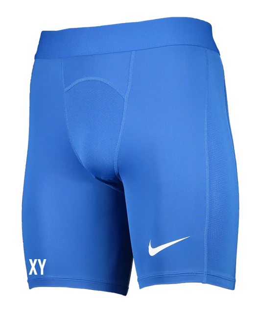 NIKE Pro Strike Short Blau Weiss SC Schwanenstadt