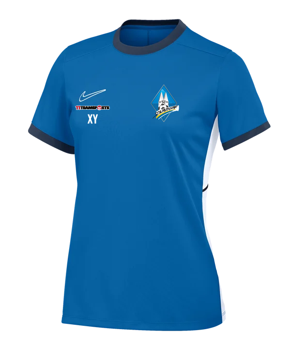 NIKE Academy 25 Trainingshirt Damen Blau SC Schwanenstadt