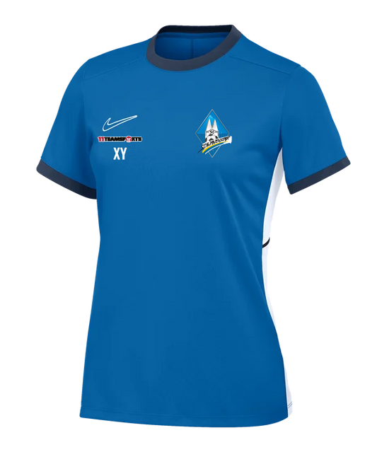 NIKE Academy 25 Trainingshirt Damen Blau SC Schwanenstadt