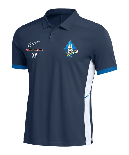 NIKE Academy 25 Polo Blau SC Schwanenstadt