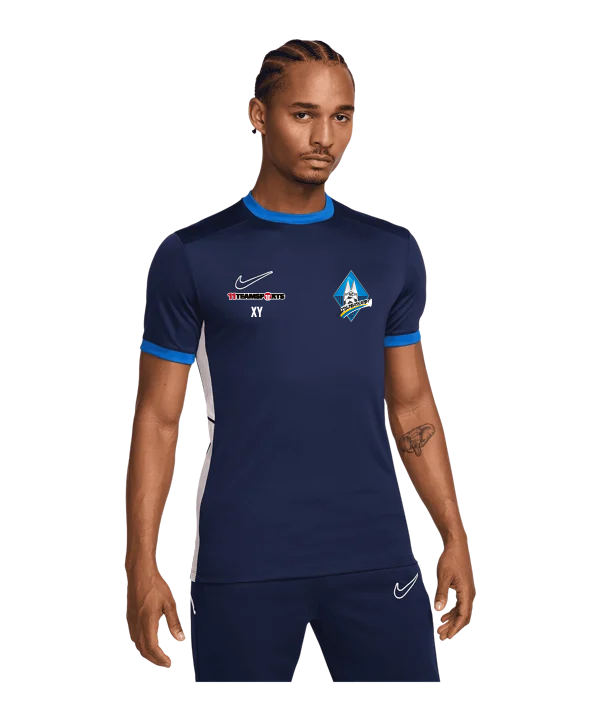 NIKE Academy 25 Trainingsshirt Blau SC Schwanenstadt