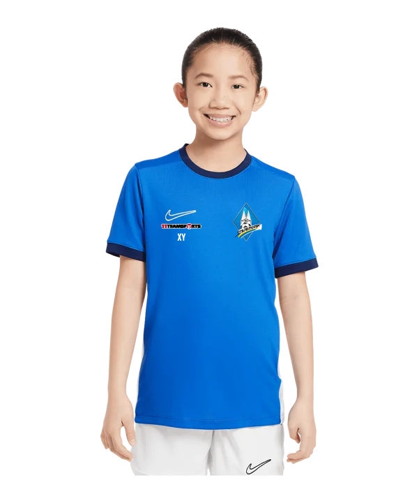 NIKE Academy 25 Trainingsshirt Kids Blau SC Schwanenstadt