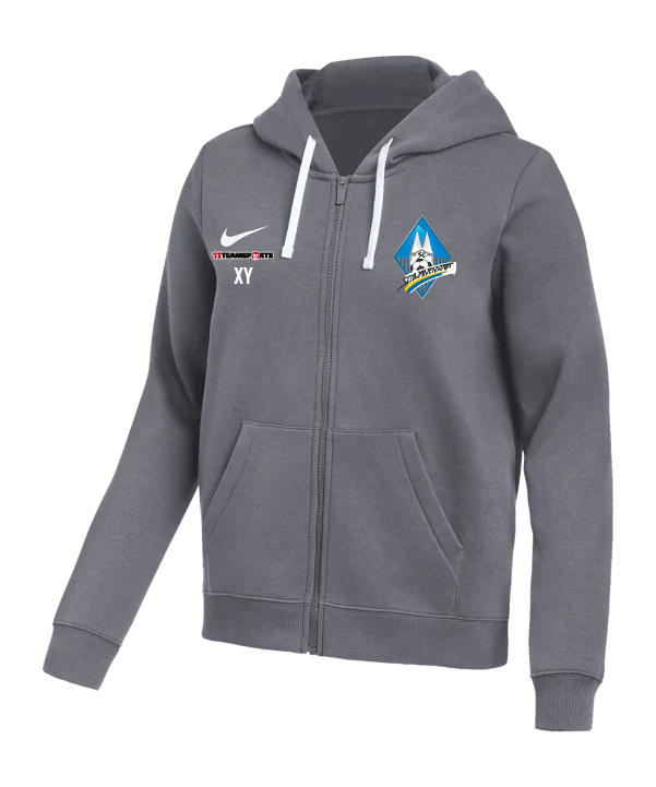 NIKE Park 26 Kapuzenjacke Damen Grau SC Schwanenstadt