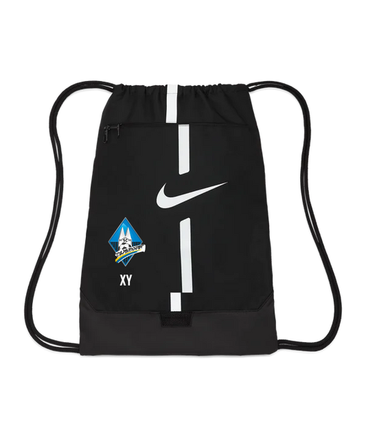 NIKE Academy Gymsack Schwarz SC Schwanenstadt