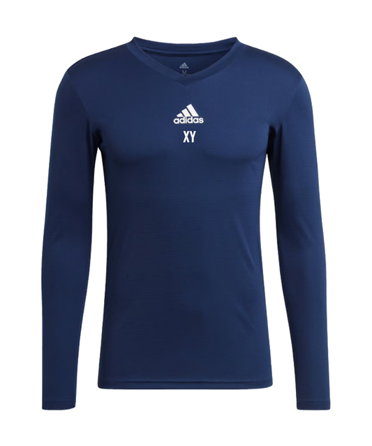 adidas Team Base Top langarm Blau USC Vornholz