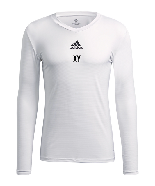 ADIDAS Team Base Top langarm Weiss Ini