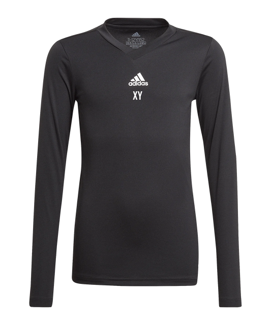 ADIDAS Team Base Top Langarm Kids Schwarz Ini