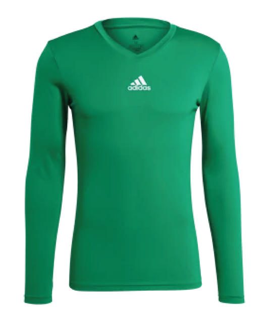 ADIDAS Team Base Top langarm Dunkelgrün