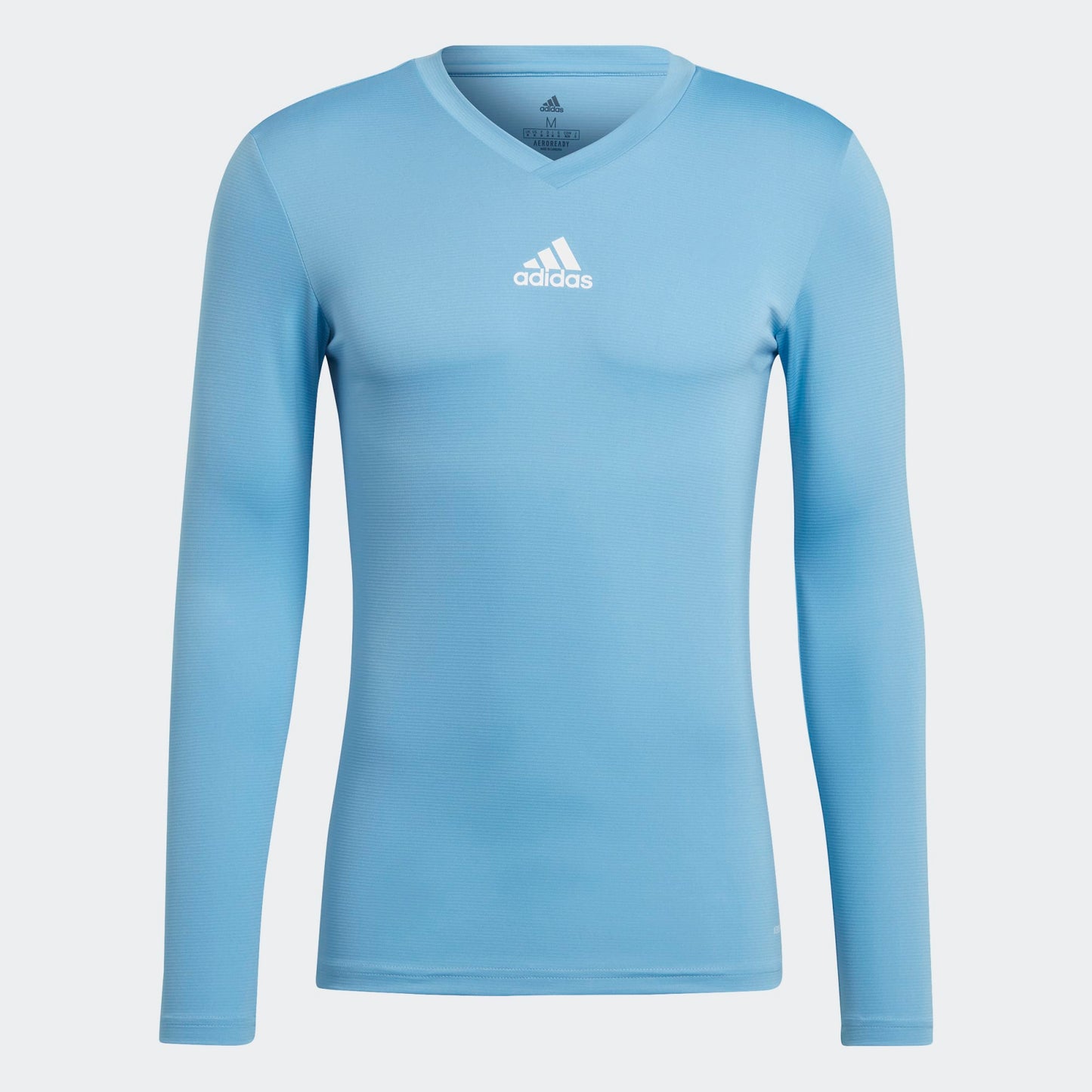 ADIDAS Team Base Top langarm Hellblau