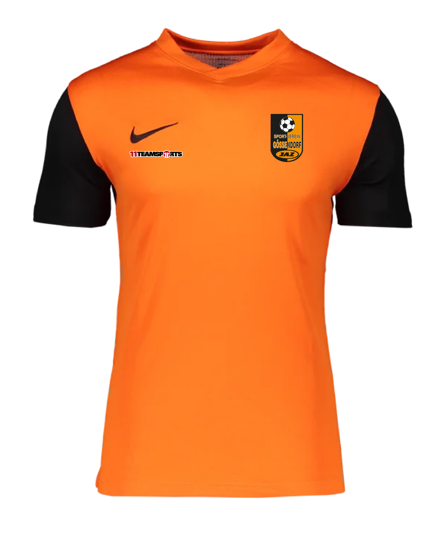 NIKE Tiempo Premier II Trikot Orange Schwarz SV Gössendorf