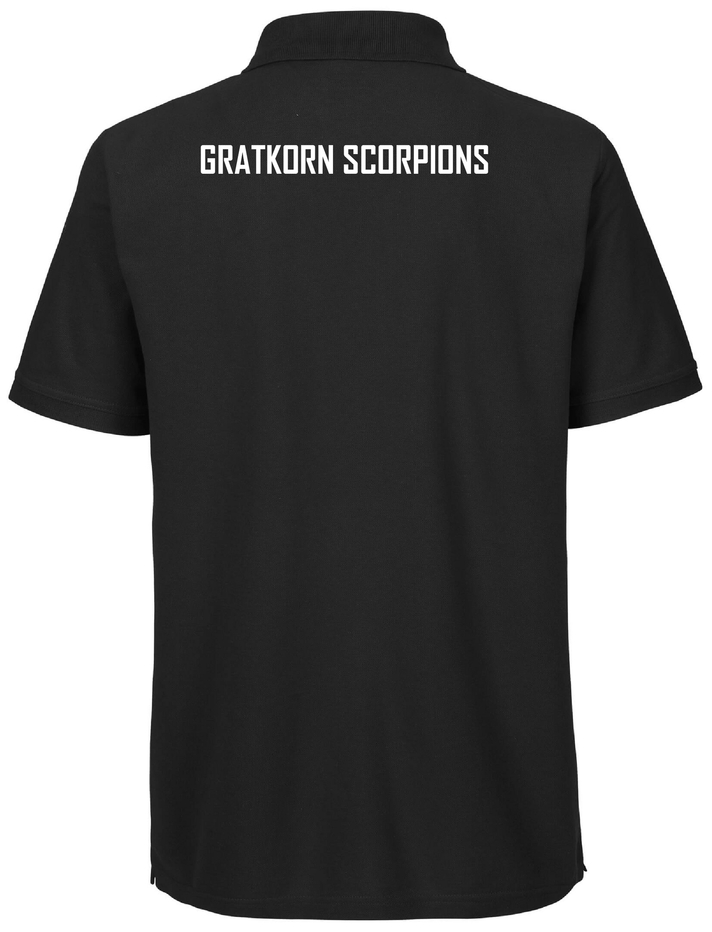 B&C Polo Damen Schwarz Gratkorn Scorpions