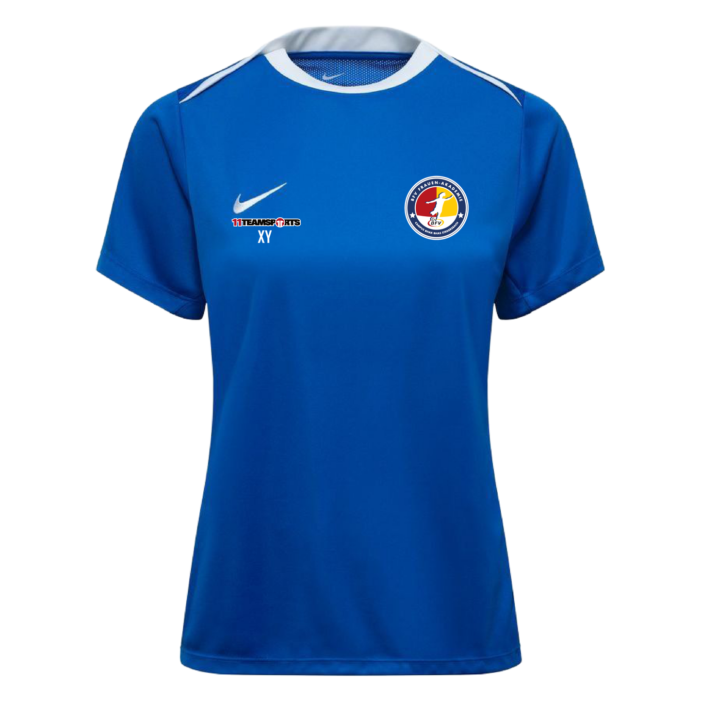 Nike Trainingsshirt Damen Blau Weiss BHAK BHAS Stegersbach
