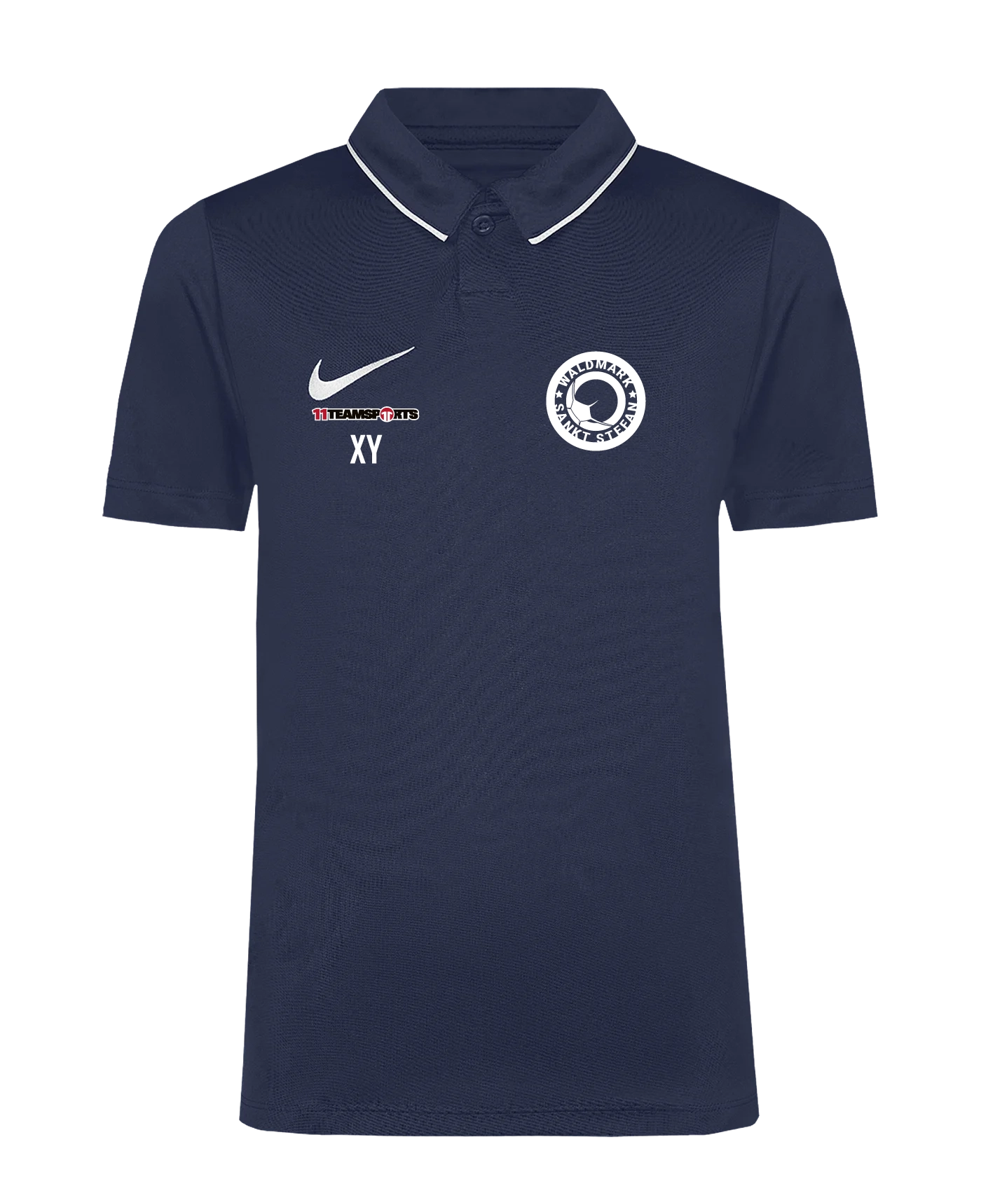 NIKE Park 26 Polo Kids Blau Union Waldmark St. Stefan