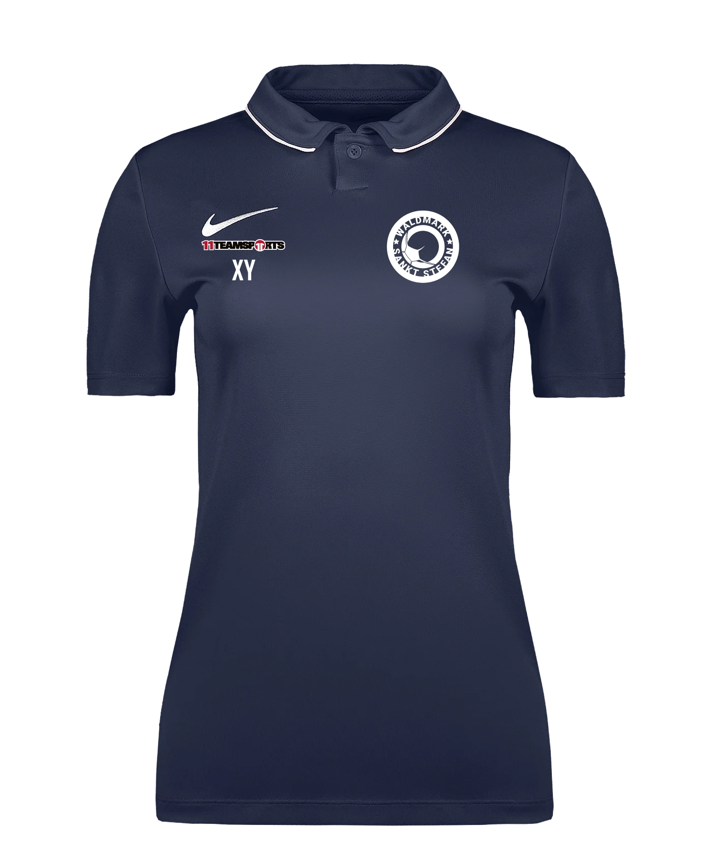 NIKE Park 26 Polo Damen Blau Union Waldmark St. Stefan