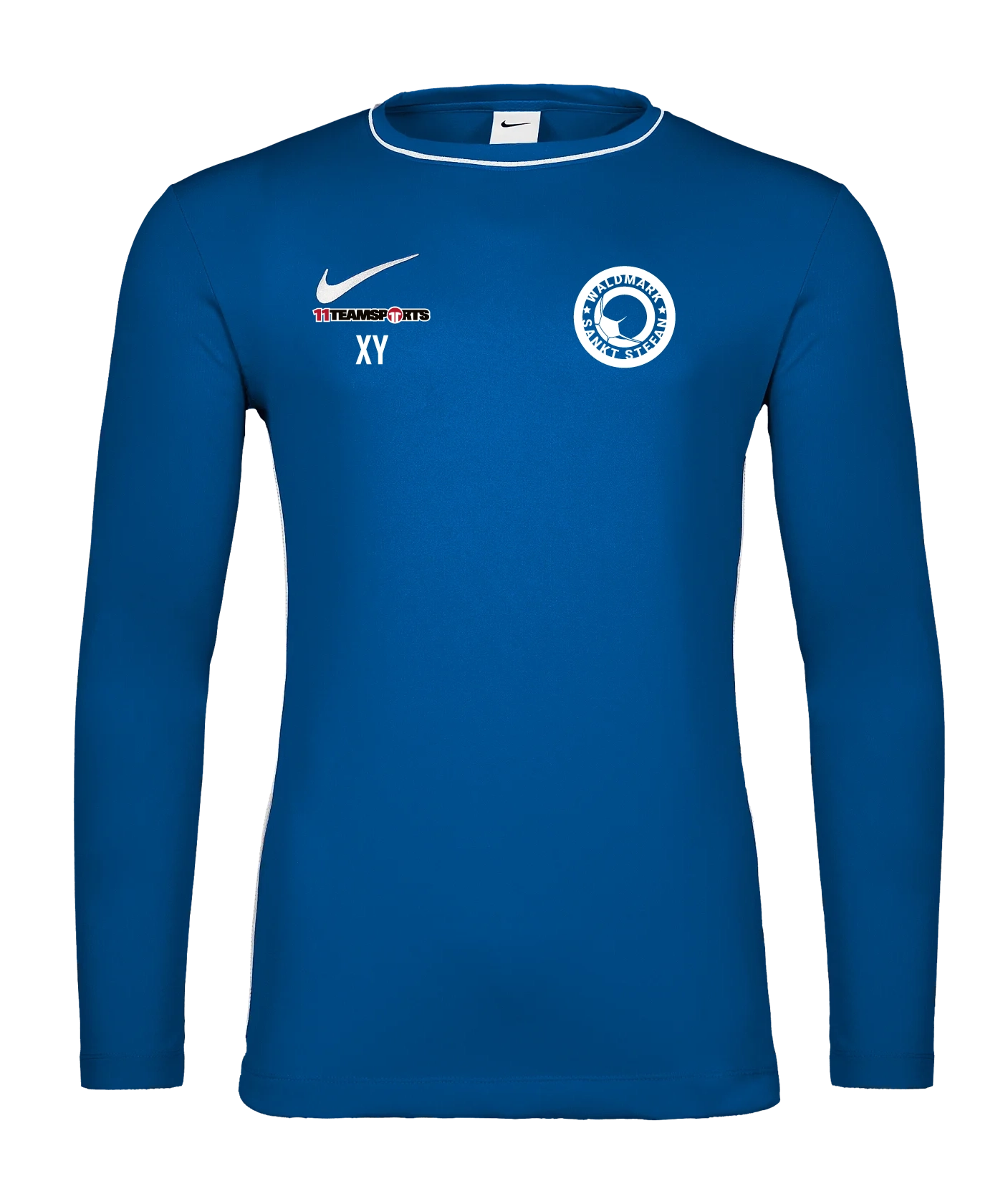 NIKE Park 26 Longsleeve Blau Union Waldmark St. Stefan