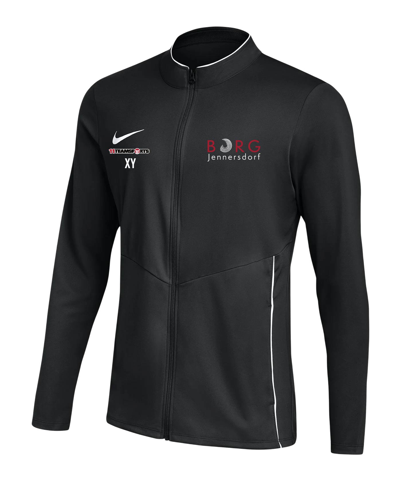 NIKE Park 26 Trainingsjacke Kids Schwarz BORG Jennersdorf