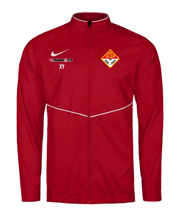 NIKE Park 26 Regenjacke Rot ATSV Stadl-Paura
