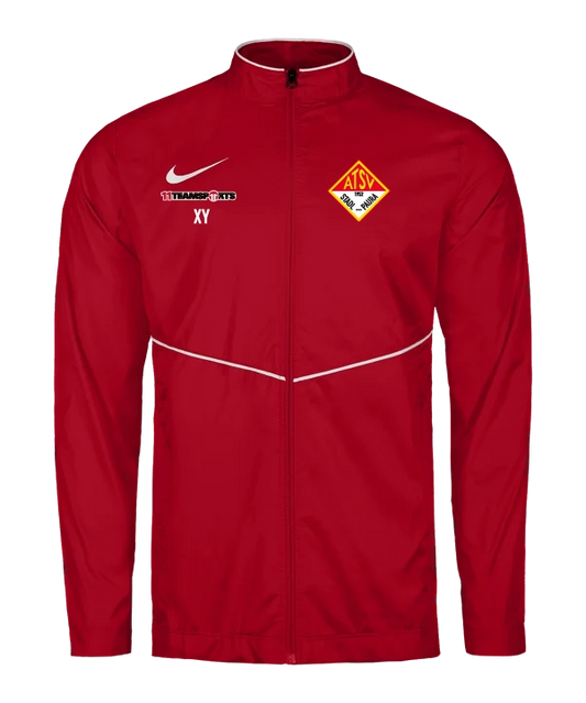 NIKE Park 26 Regenjacke Rot ATSV Stadl-Paura
