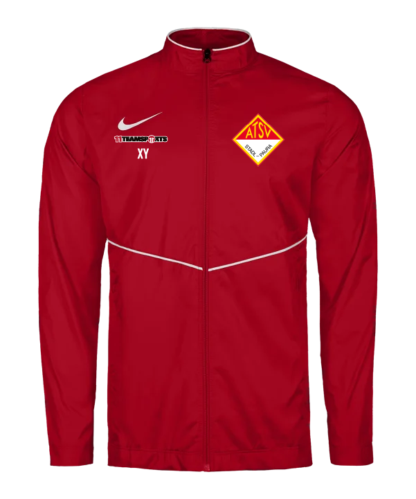 NIKE Park 26 Regenjacke Rot ATSV Stadl-Paura