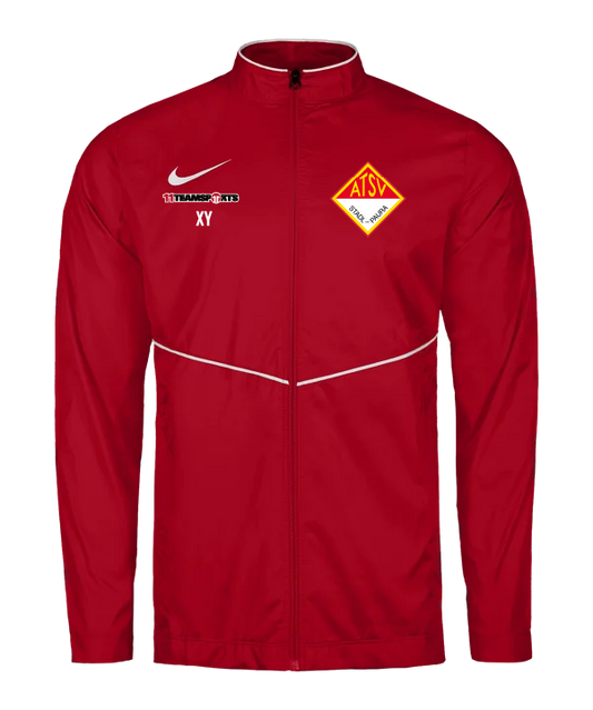 NIKE Park 26 Regenjacke Rot ATSV Stadl-Paura