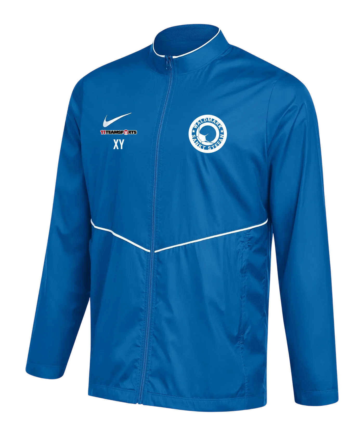 NIKE Park 26 Regenjacke Kids Blau Union Waldmark St. Stefan