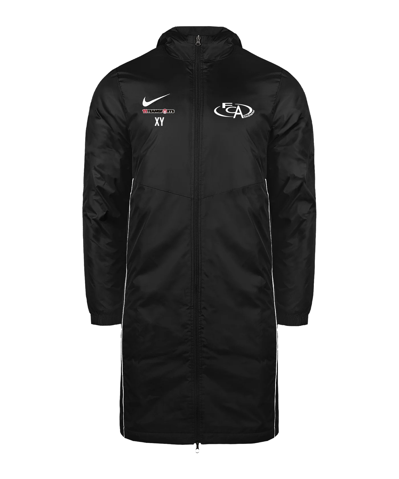NIKE Park 26 Winterjacke Schwarz  FC Altmünster
