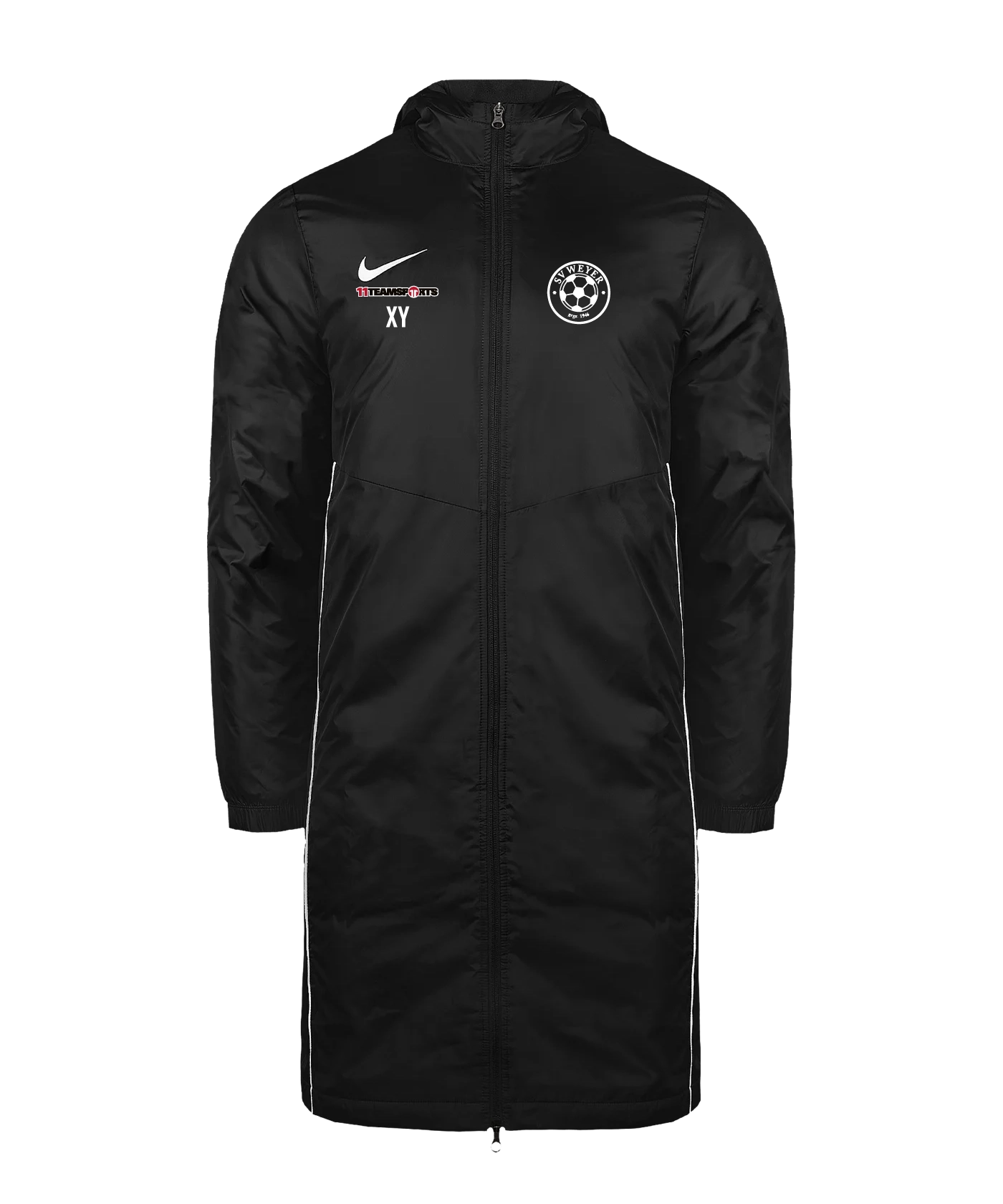 NIKE Park 26 Winterjacke Schwarz  SV Weyer