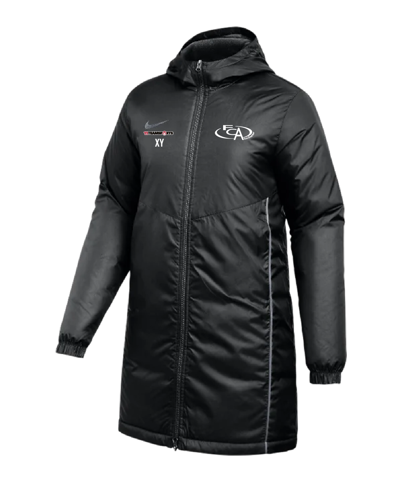 NIKE Park 26 Jacke Damen Schwarz FC Altmünster