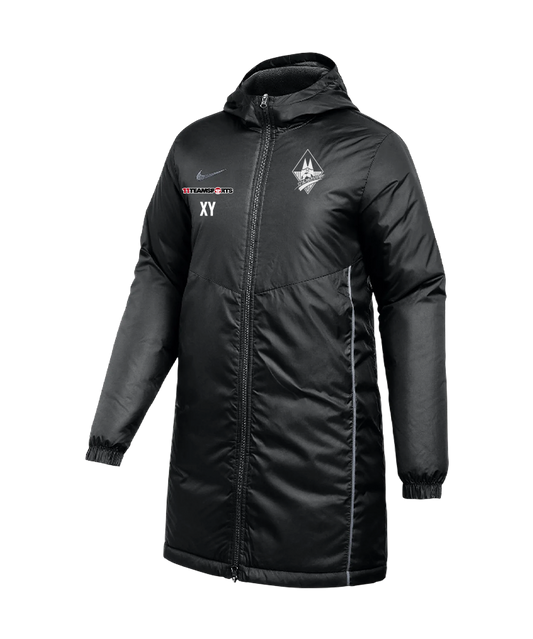 NIKE Park 26 Winterjacke Damen Schwarz SC Schwanenstadt