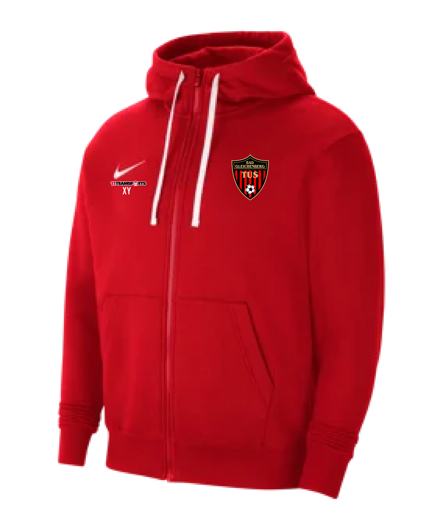 Nike Park 20 Fleece Kapuzenjacke Damen Rot TUS Bad Gleichenberg