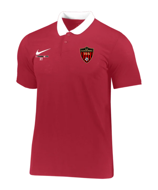 Nike Park 20 Poloshirt Rot Weiss TUS Bad Gleichenberg