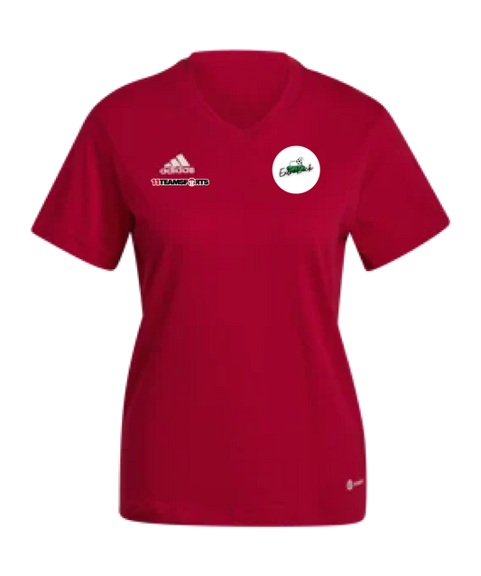 Adidas T-Shirt Rot Damen Extra Kick