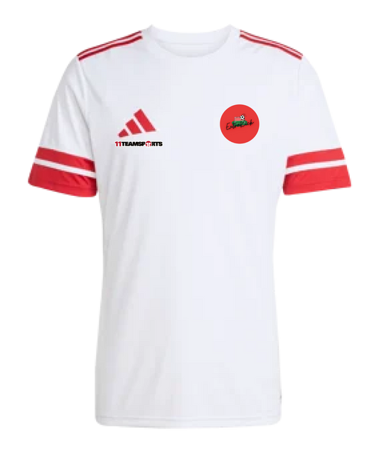 Adidas Trainingsshirt Kids Weiß/Rot Extra Kick