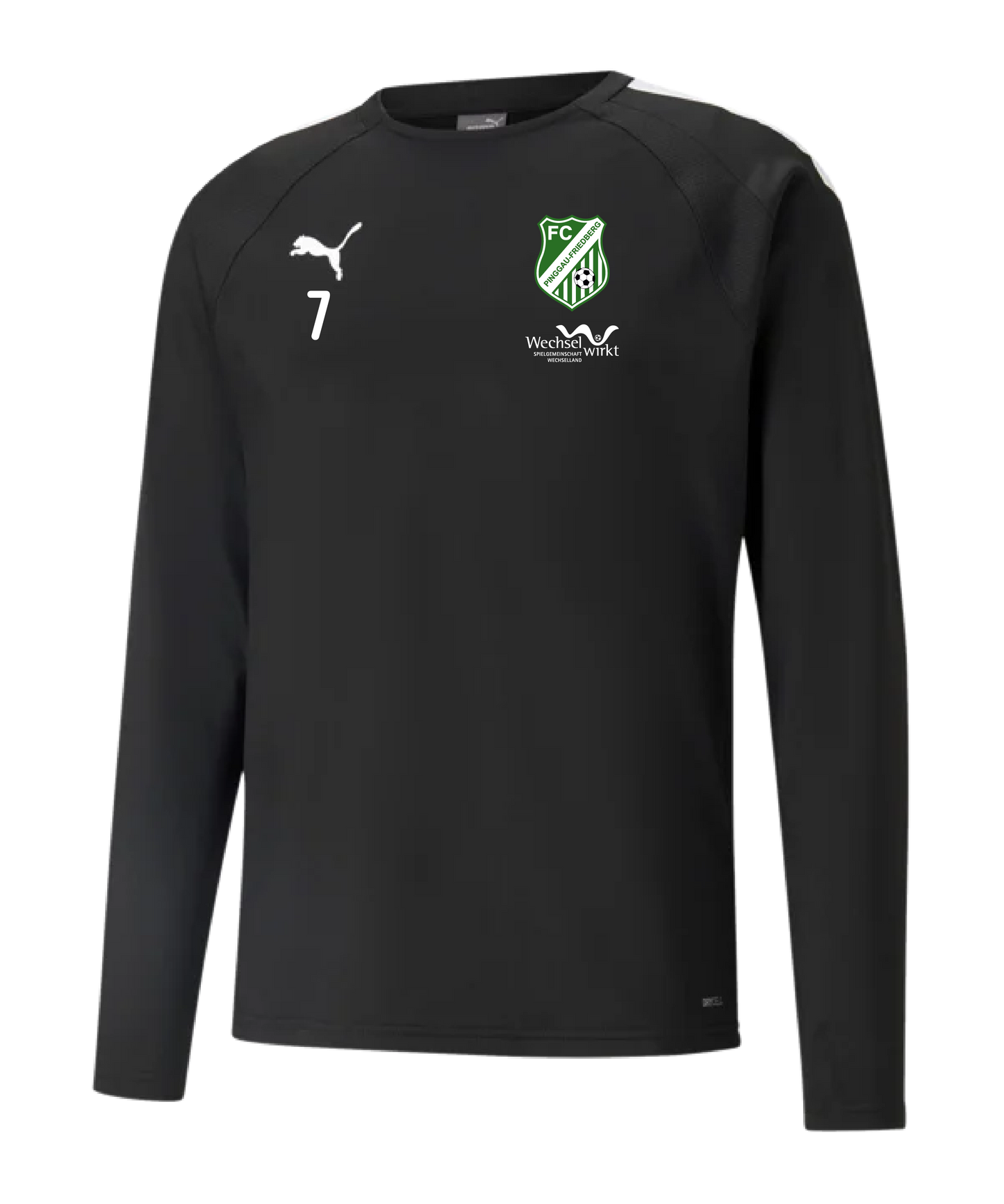 PUMA teamLIGA Training Sweatshirt Kids Schwarz FC Pinggau-Friedberg