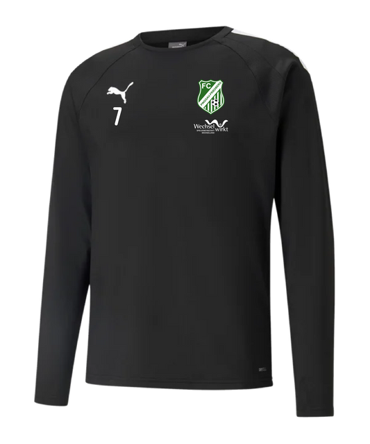 PUMA teamLIGA Training Sweatshirt Kids Schwarz FC Pinggau-Friedberg