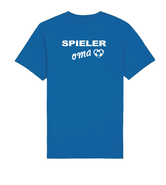 F.O.L.  T-Shirt Spieler Oma Blau LUV Graz