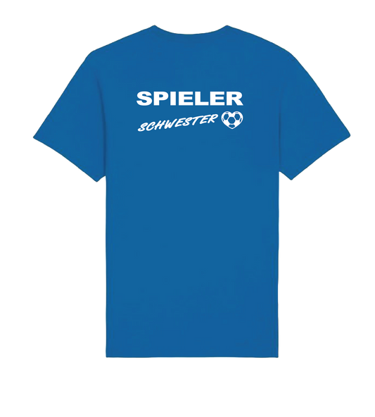 F.O.L.  T-Shirt Spieler Schwester Blau LUV Graz
