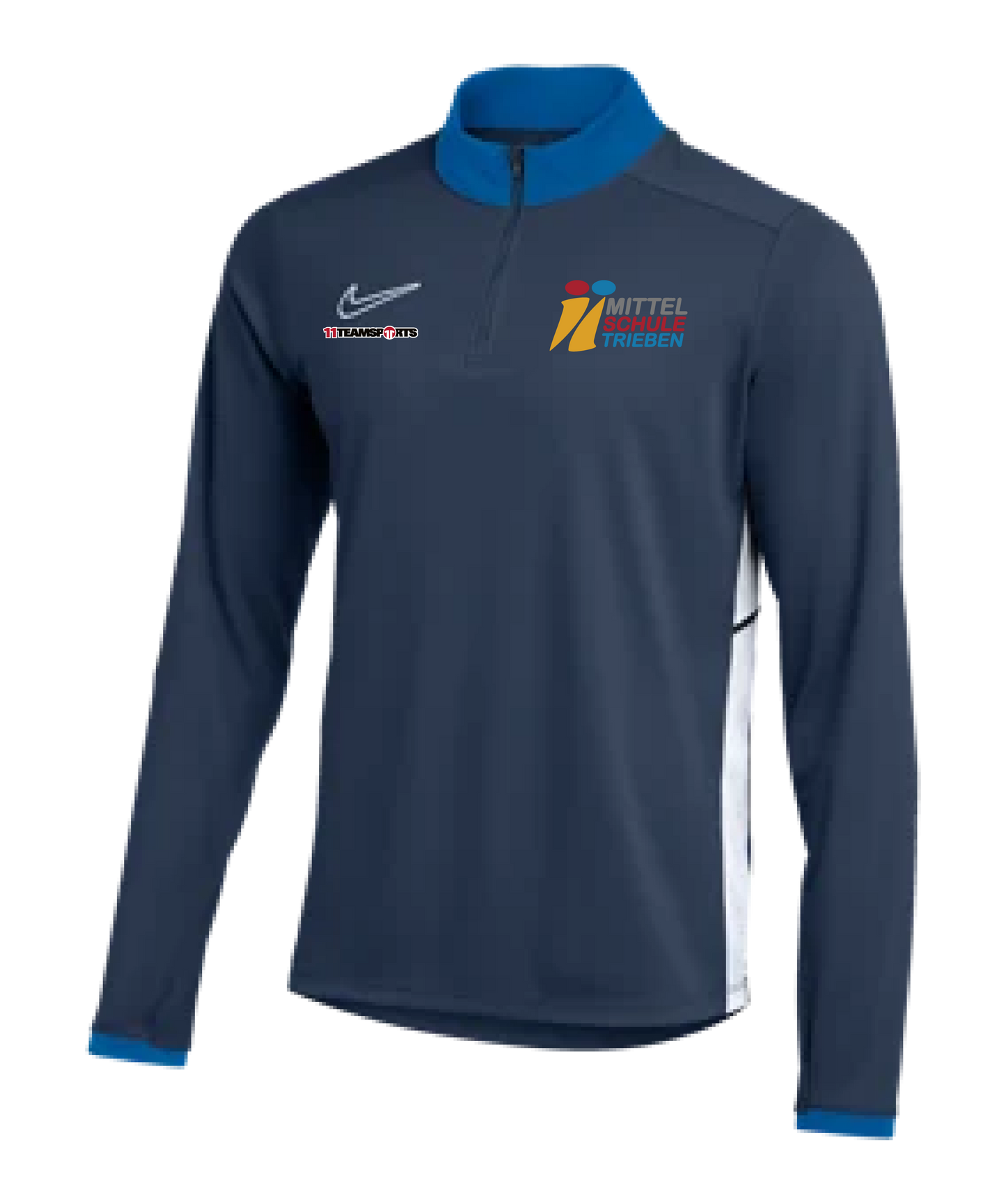 Nike Academy 25 Drill Top Sweatshirt Kids Blau MS Trieben