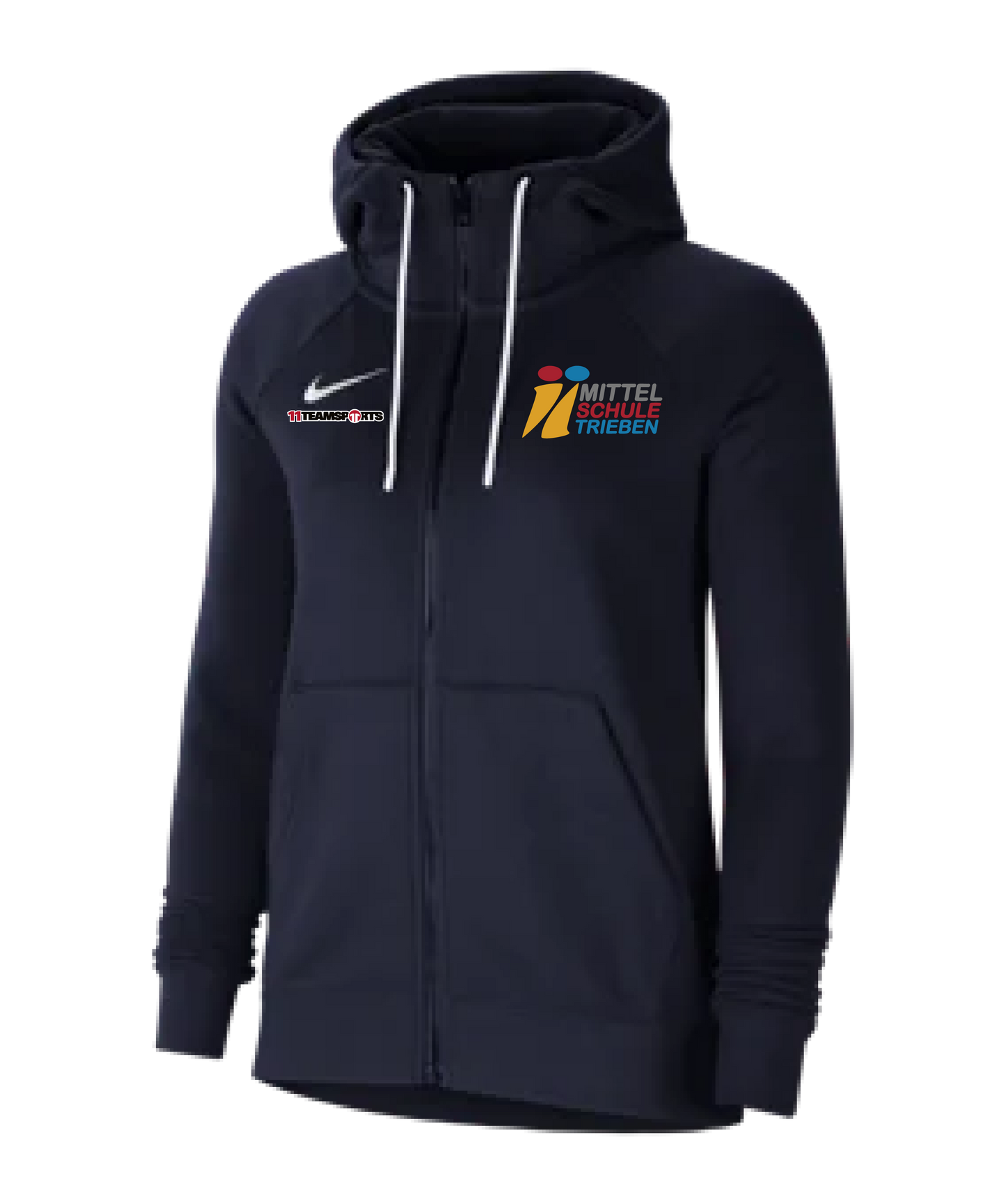 Nike Park 20 Fleece Kapuzenjacke Damen Blau MS Trieben