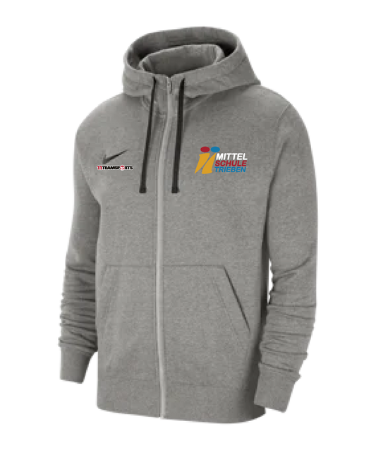 Nike Park 20 Fleece Kapuzenjacke Grau MS Trieben