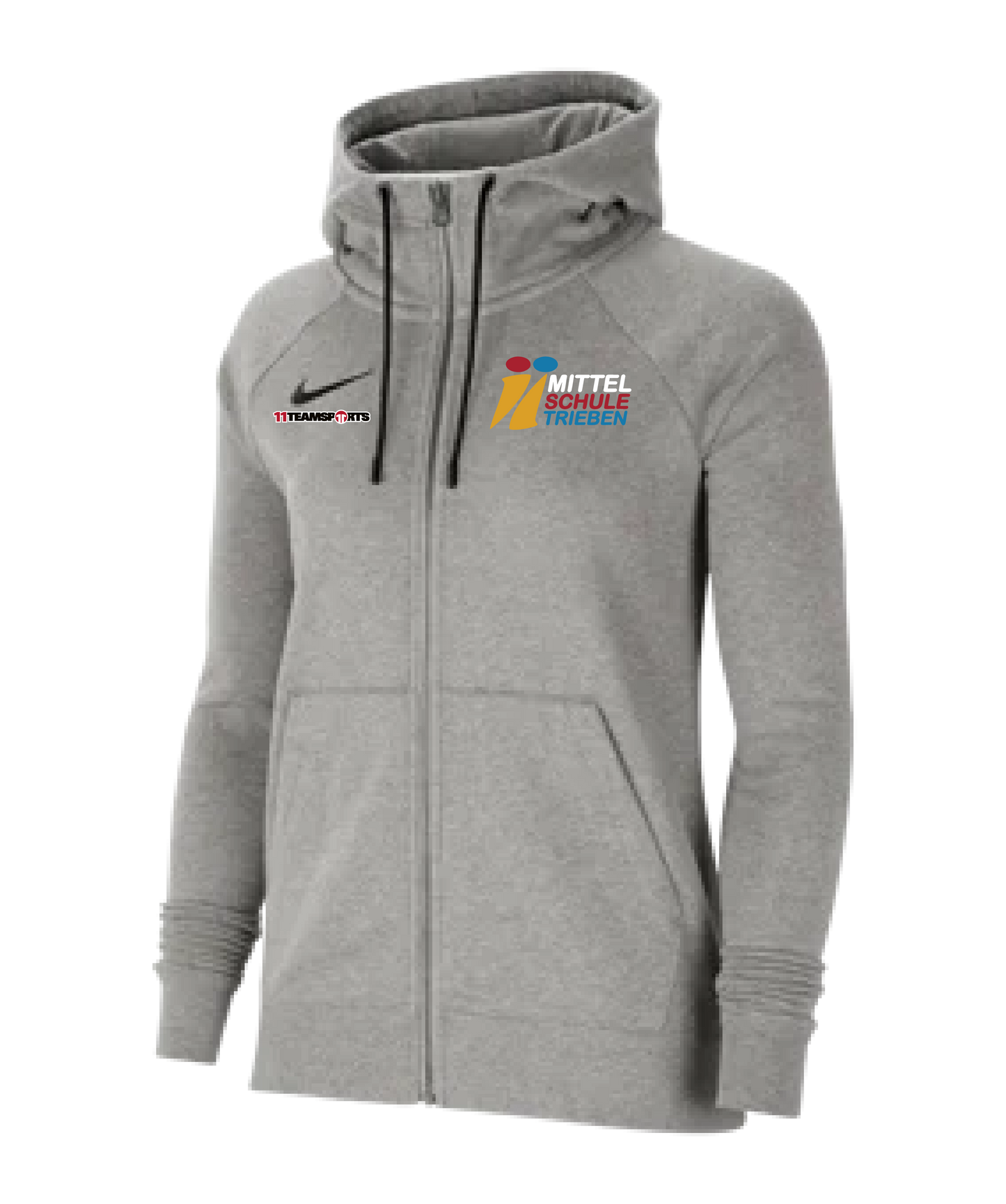 Nike Park 20 Fleece Kapuzenjacke Damen Grau MS Trieben