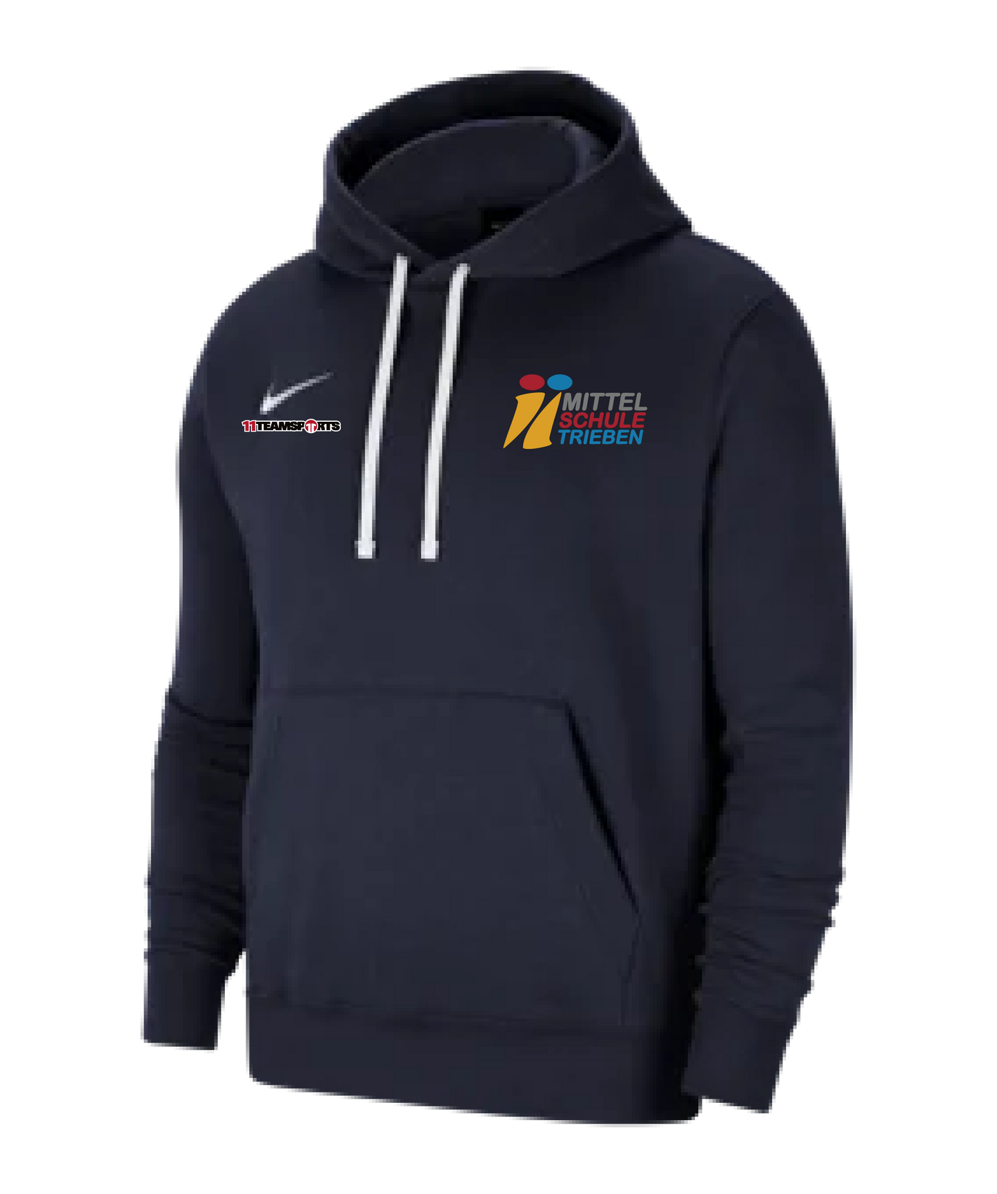 Nike Park 20 Fleece Hoody Blau Weiss MS Trieben